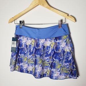 K-Swiss Deuce Skirt Blue Print/UltraMarine Small